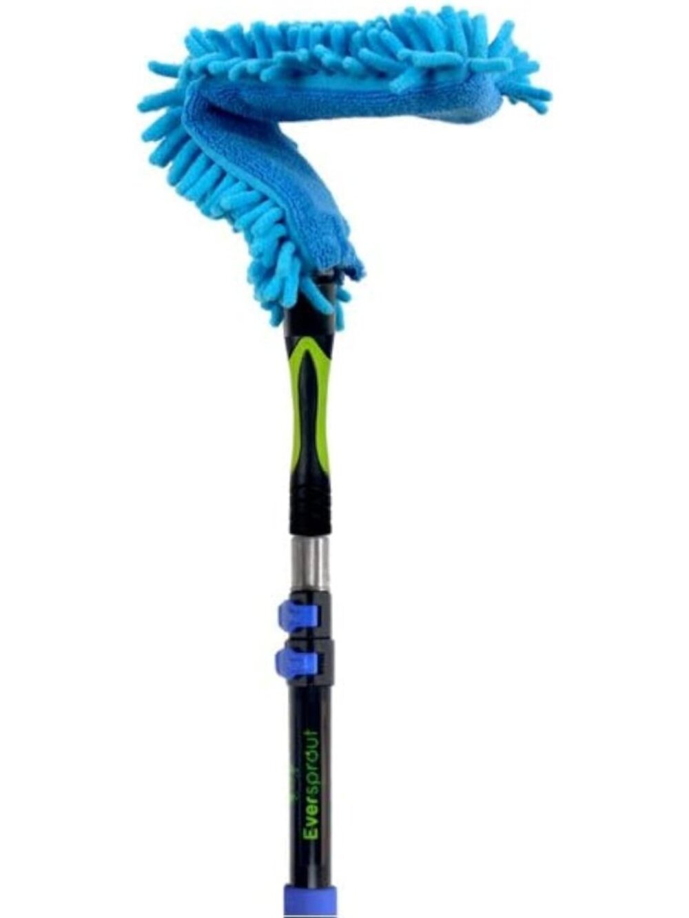 Ceiling Fan Duster with 3 Foot Pole, Bendable Microfiber Cleaner